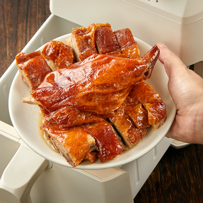渔人小胖正宗广式无抗烧鸭广式烧腊无防腐剂无抗生素加热即食3斤