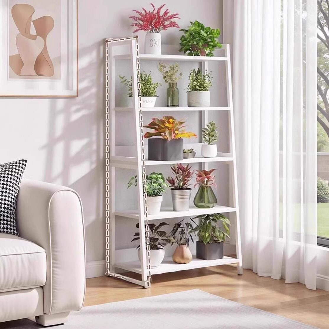 花架置物架阳台花架子客厅落地式花盆架多层铁艺植物多肉展示托架