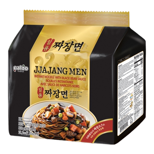 韩国进口八道御膳炸酱面韩式正宗杂酱火鸡面干拌面速食方便面泡面