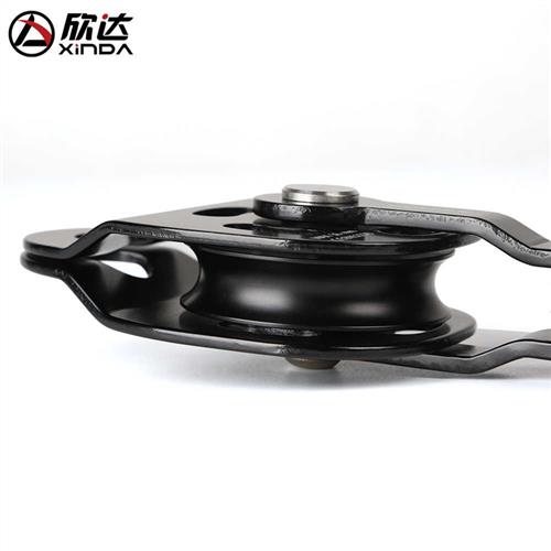 提拉上升器自锁滑轮升降器空调吊装起重动滑轮重物省力拉力提升器