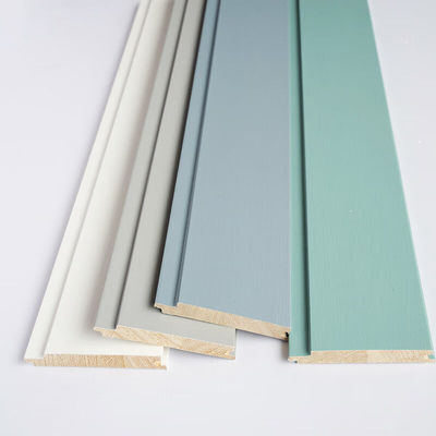 简研白色护墙板墙裙板桑拿板装饰木板墙面集成板吊顶板实木烤漆墙