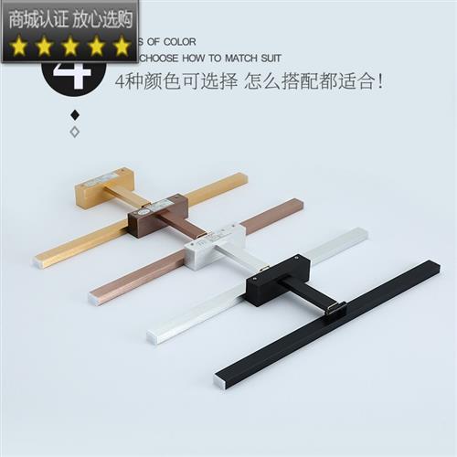 定制妆前灯免打孔镜前灯化妆室镜柜专用 可伸缩简约壁灯洗漱台浴