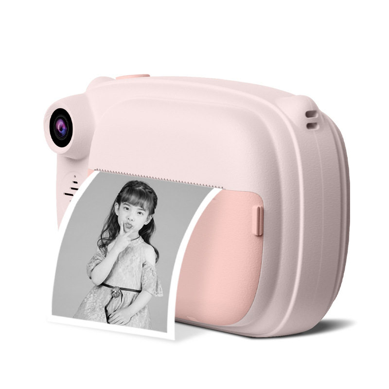 跨境3.5寸屏拍立得儿童数码相机热敏纸打印相机儿童相机儿童礼品