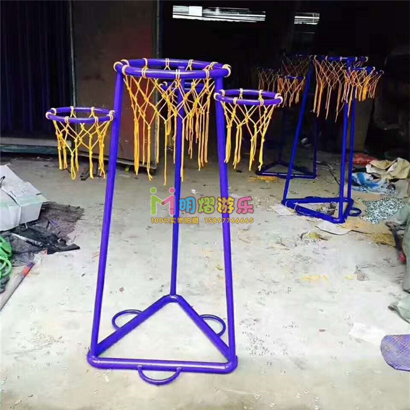 儿童户外铁索木板铁质轮胎树桩幼儿园荡桥感统训练器材攀爬平衡桥