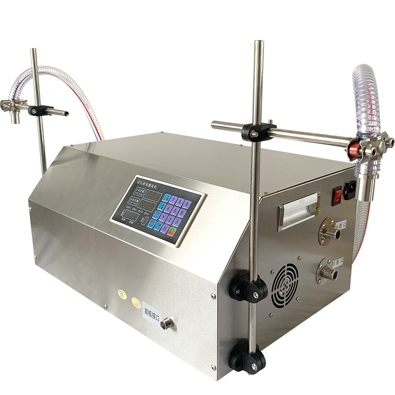 D26B双头定量分装机大豆油食用油机油刹车油手动自动液体灌装机