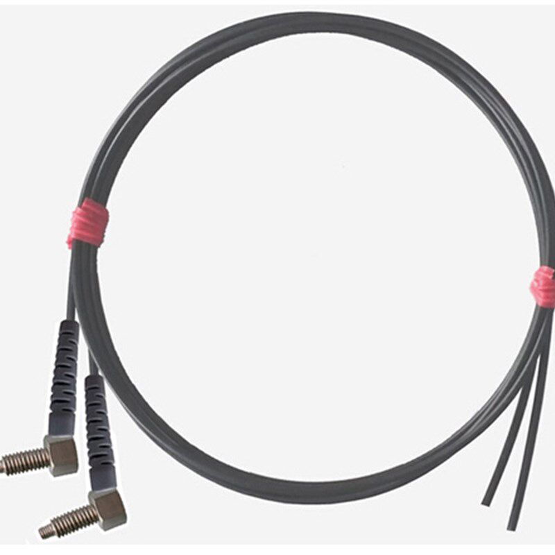 络施光达传90度直角弯纤头光纤光放大射器纤感器m对4m3对m6射