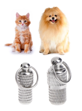 Anti Lost Barrel Tube Collar Dog Tags Pet For Pet Id Tag