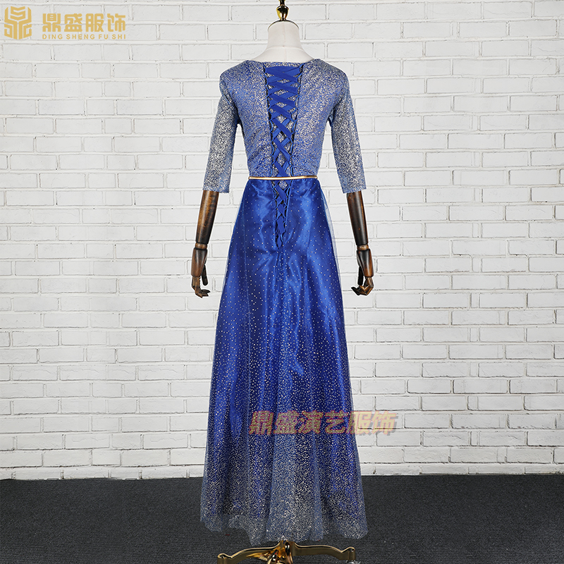 合唱比赛演出晚礼服宴会女服装优雅长款主持人日常聚会服装司仪装