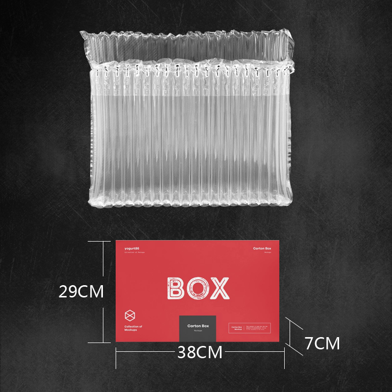 新品22柱29cm高气柱袋v气泡柱气泡袋气柱卷材快递防摔缓冲包装非