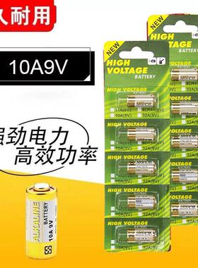 10A9V小电池卷闸卷帘门车库遥控器a22s9v通用23ae12v柱状电池