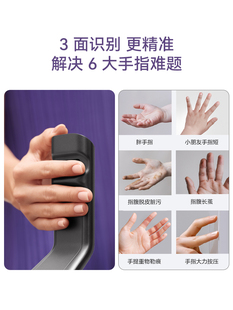 鹿客指脉锁S5 Max密码锁3D人脸识别智能锁指静脉猫眼智能门锁