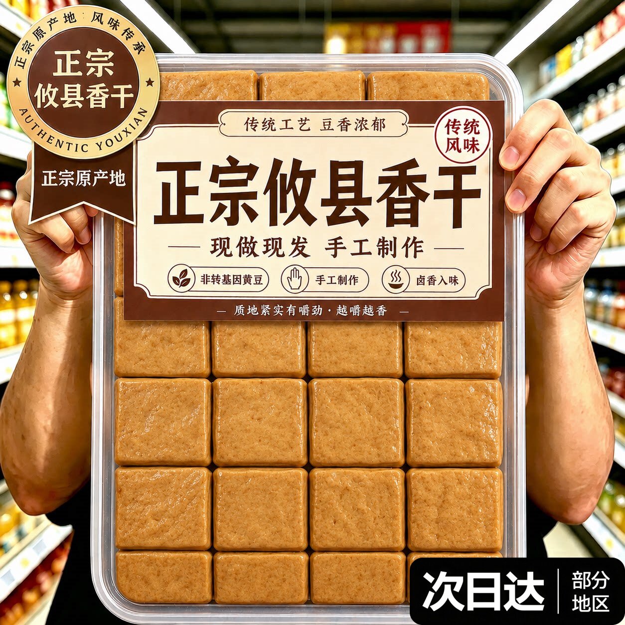 正宗湖南攸县特产豆产香干官方旗舰店手工黄豆制品豆腐干专用食材