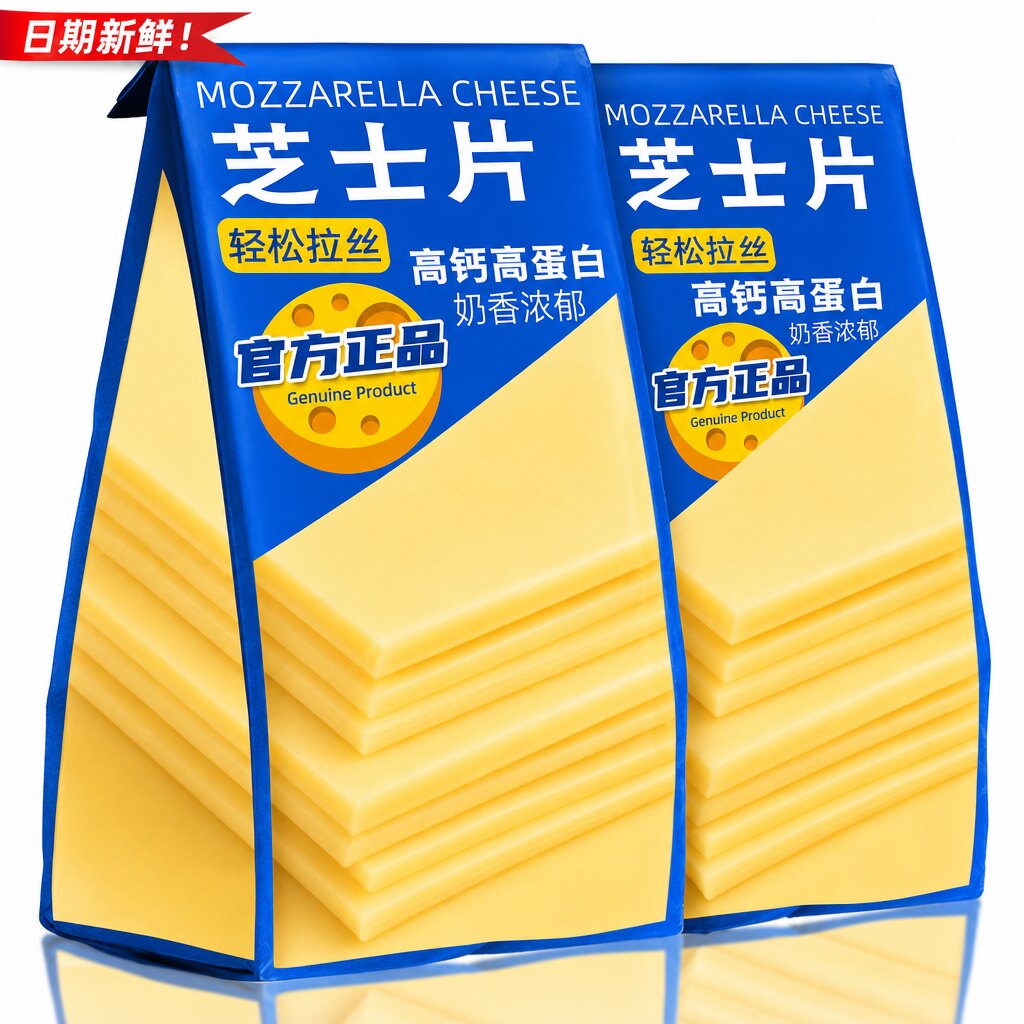 芝士片家用独立包装火鸡面专用图片