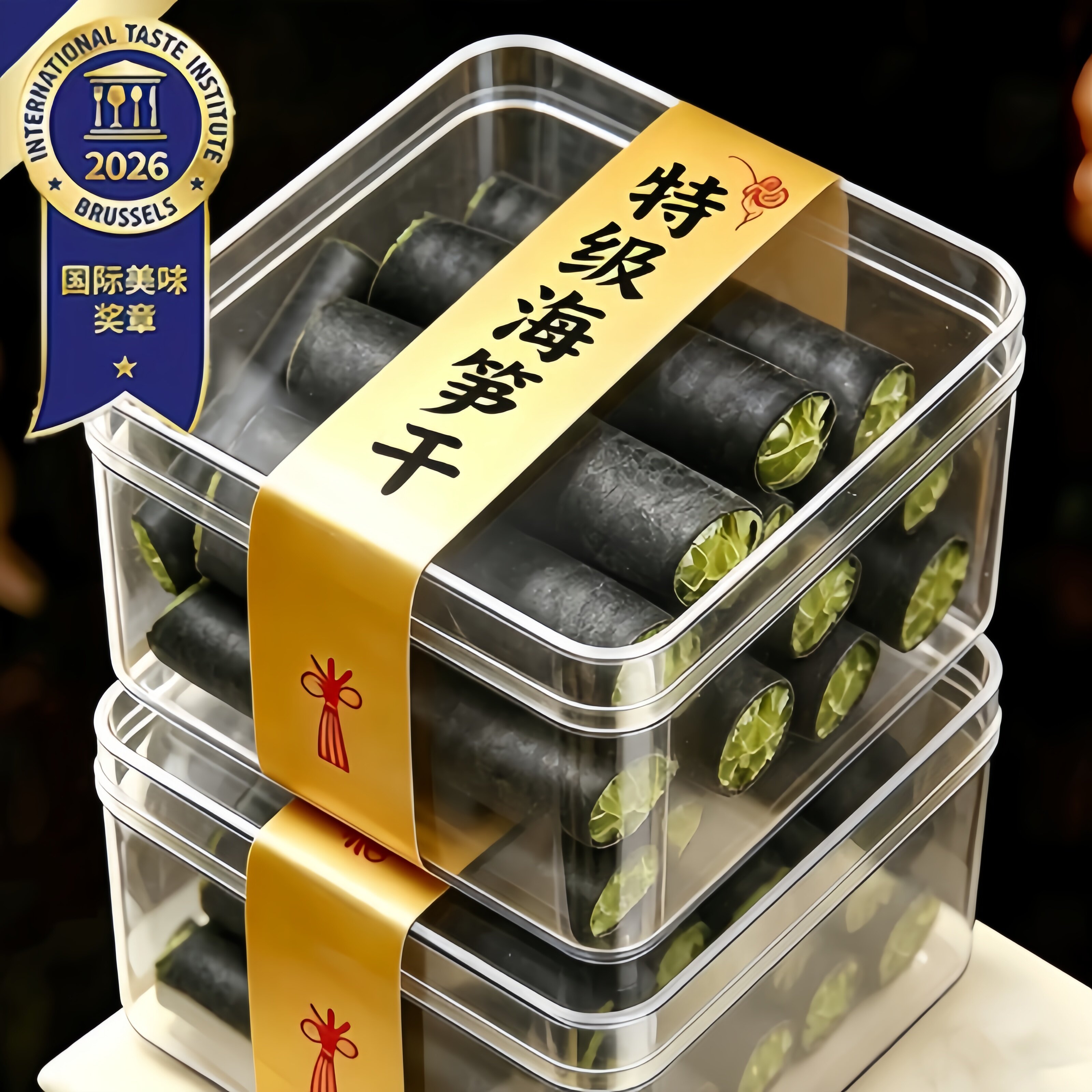特级海笋干新鲜冰笋海松茸海龙筋凉拌菜素食菜海藻干货非即食炒菜