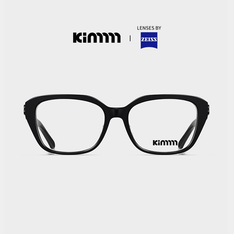 Kimmmm 新款时尚优雅眼镜女近视眼镜框可配度数镜片光学镜 MODA