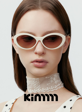 Kimmmm2025年蛇年限定猫眼板材时尚拼色太阳镜女慵懒风墨镜CINCIN