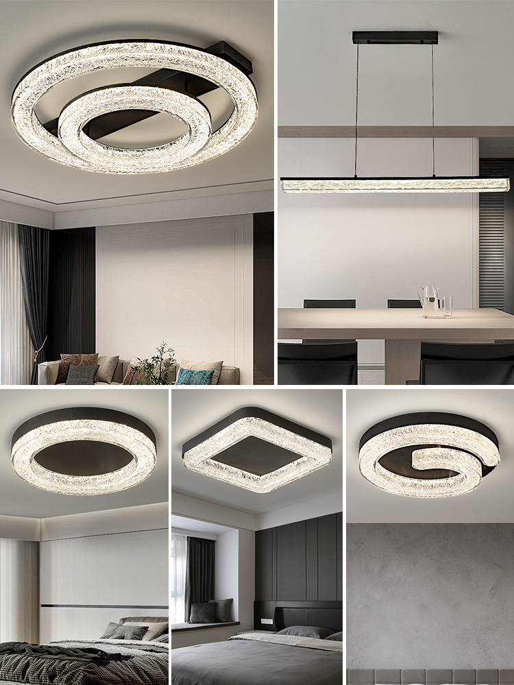 客厅主灯2025新款意式现代简约大气创意高级大灯餐厅卧室房间灯具