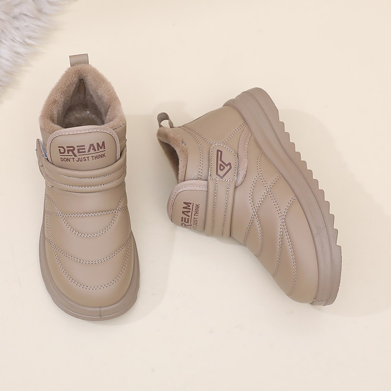 2025冬季新款老北京棉鞋加绒加厚防滑雪地靴保暖厚底魔术贴妈妈鞋,女鞋,时尚雪地靴,淘宝优惠券,粉丝福利购,淘宝优惠卷