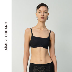 AIMER CHUANG/爱慕创明动6内衣女方领软绵托乳贴文胸CA151661