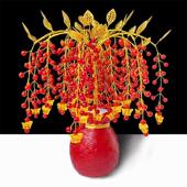 精致版 摇钱树手工diy材料制作家居摆饰装 饰花束摇钱树材料包