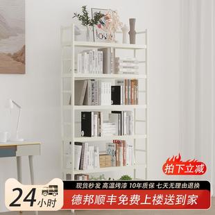 全铁艺书架落地储物架子简易钢制架儿童收纳架家用多层书柜置物架