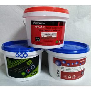 正品嘉力丰基膜五升装大桶壁纸墙壁布专用渗透性金钢覆 覆盖型环