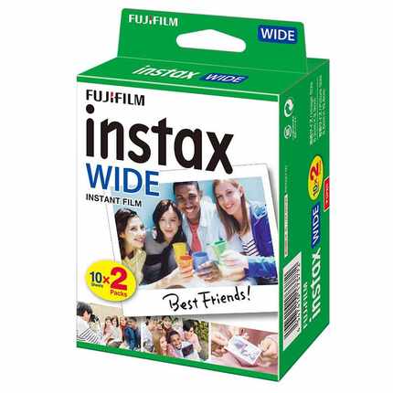 推荐Genuine Fujifilm Instax Wide Film White 200 For Fuji Ins