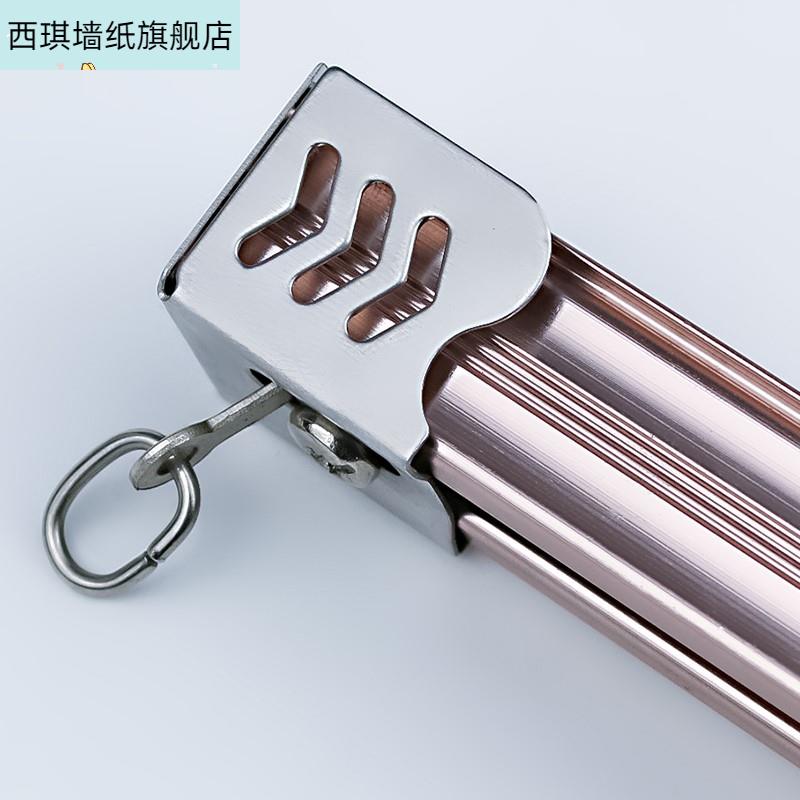 新品窗帘轨道阻流塞封口弯轨封头封盖老式方轨工字轨两边阻流塞窗