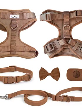 速发绳选带VC项圈狗背P大中小型犬背心式胸背带狗严猫