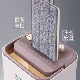 平板拖把家用木地板刮刮乐一拖净 大卫Z9免手洗懒人拖神器2023新款