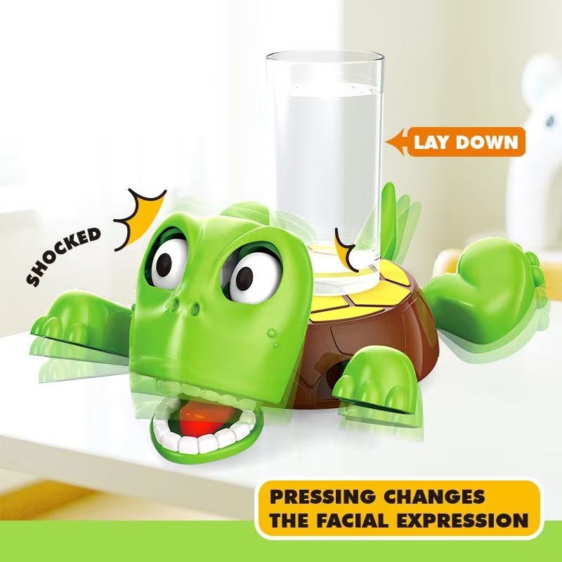 乌龟杯垫创意搞怪表情桌面摆件办公室工位搞笑装饰生日礼物杯托