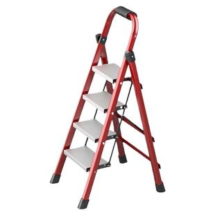 高品质新梯子家用折叠伸缩加厚铝合金人字便捷家用梯子折叠多功能