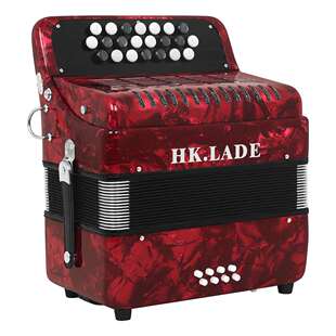 22键8贝斯手风琴学生初学者成人演奏键钮式巴扬手风琴键盘乐器琴