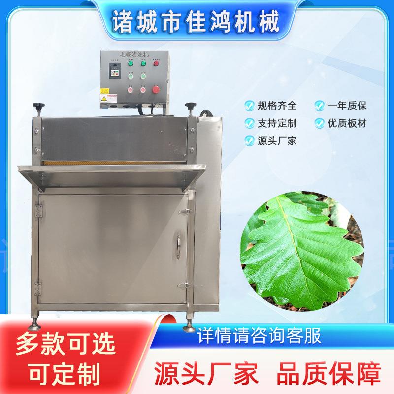 玻璃柞树叶清洗设备新鲜槲叶粽叶清洗机粽叶清洗机佳鸿