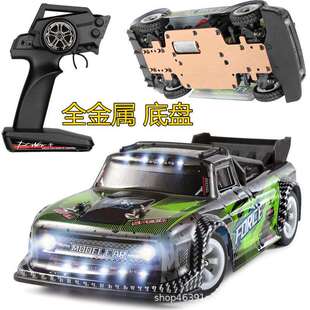 伟力1:28遥控rc高速四驱竞赛蚊车成人电动赛车模型专业漂移284131