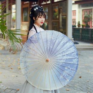 油纸伞纯手工传统防雨防晒演出伞道具古风桐油雨伞茉莉情怀舞蹈伞