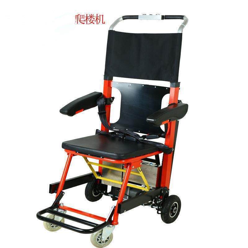 履带式电动载人爬楼机电动爬楼梯轮椅车老人残疾人上下楼梯代步车