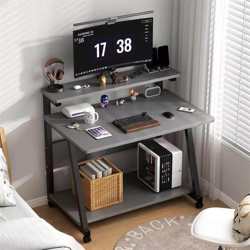 电脑桌可移动单人书桌小户型台式电脑桌学生家用简约书桌简易桌子