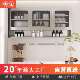 厨房304不锈钢吊柜201不锈钢碗柜阳台收纳吊柜盘碟储物柜浴室壁柜