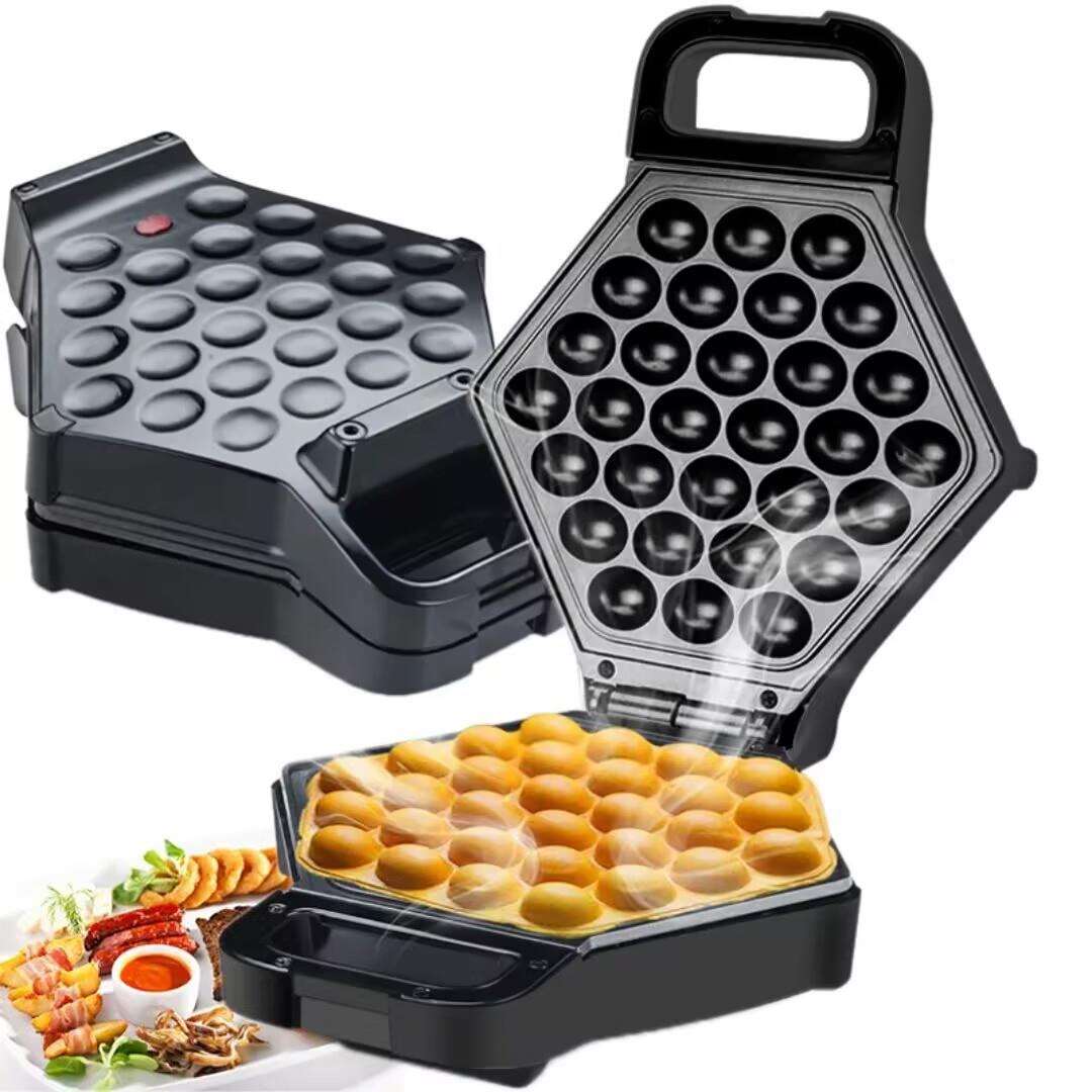 出口wafflemaker电烤盘电饼档家用迷你蛋仔机松饼机双面加热