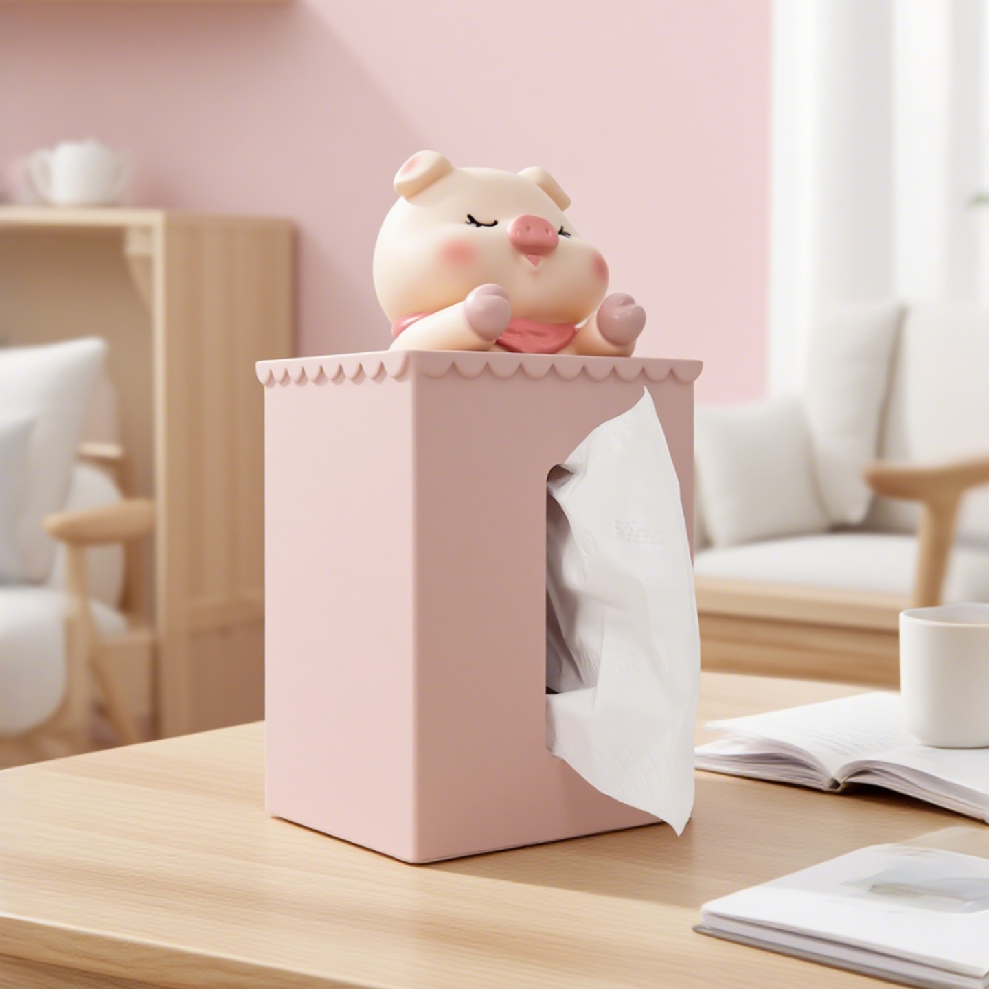 客厅可爱纸巾盒家用卡通