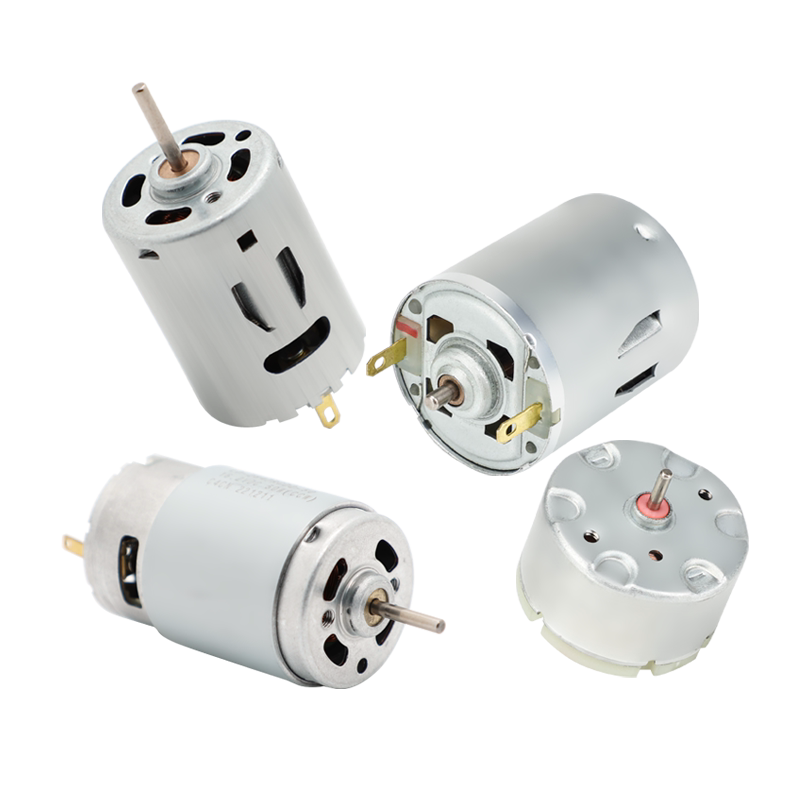 奎神电力 大扭力电机马达直流小型大功率模型长轴高转速电钻3-24V