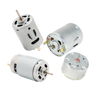 奎神电力 大扭力电机马达直流小型大功率模型长轴高转速电钻3-24V