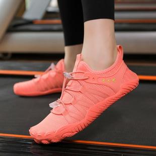 静音跳绳鞋 女综合训练鞋 运动瑜伽鞋 室内健身鞋 男女防滑减震跑步鞋