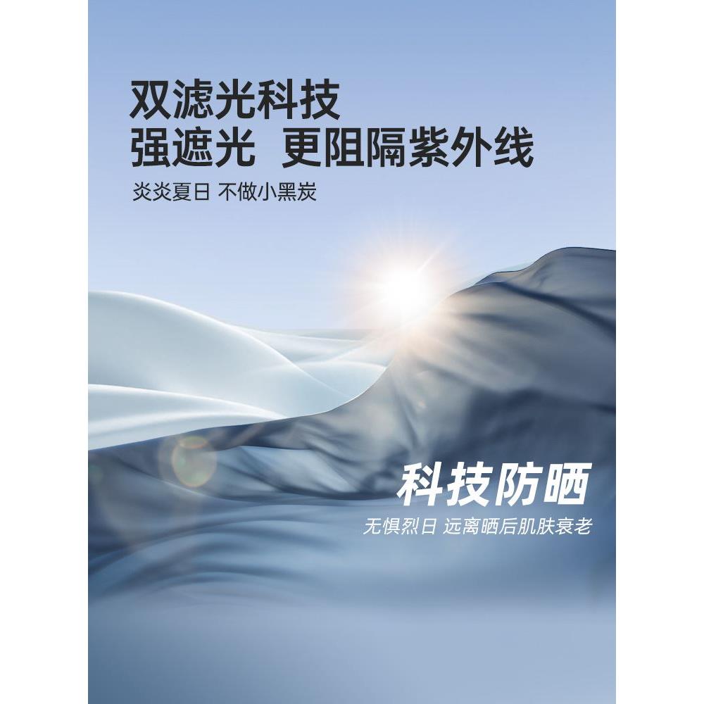 超亚防晒口罩防紫外线女高颜值护眼角夏季薄冰丝2024新款全脸面罩