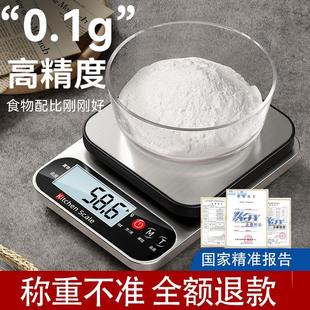 厨房秤电子秤家用小型克称烘焙称量器精准称重食物秤食品克重数度