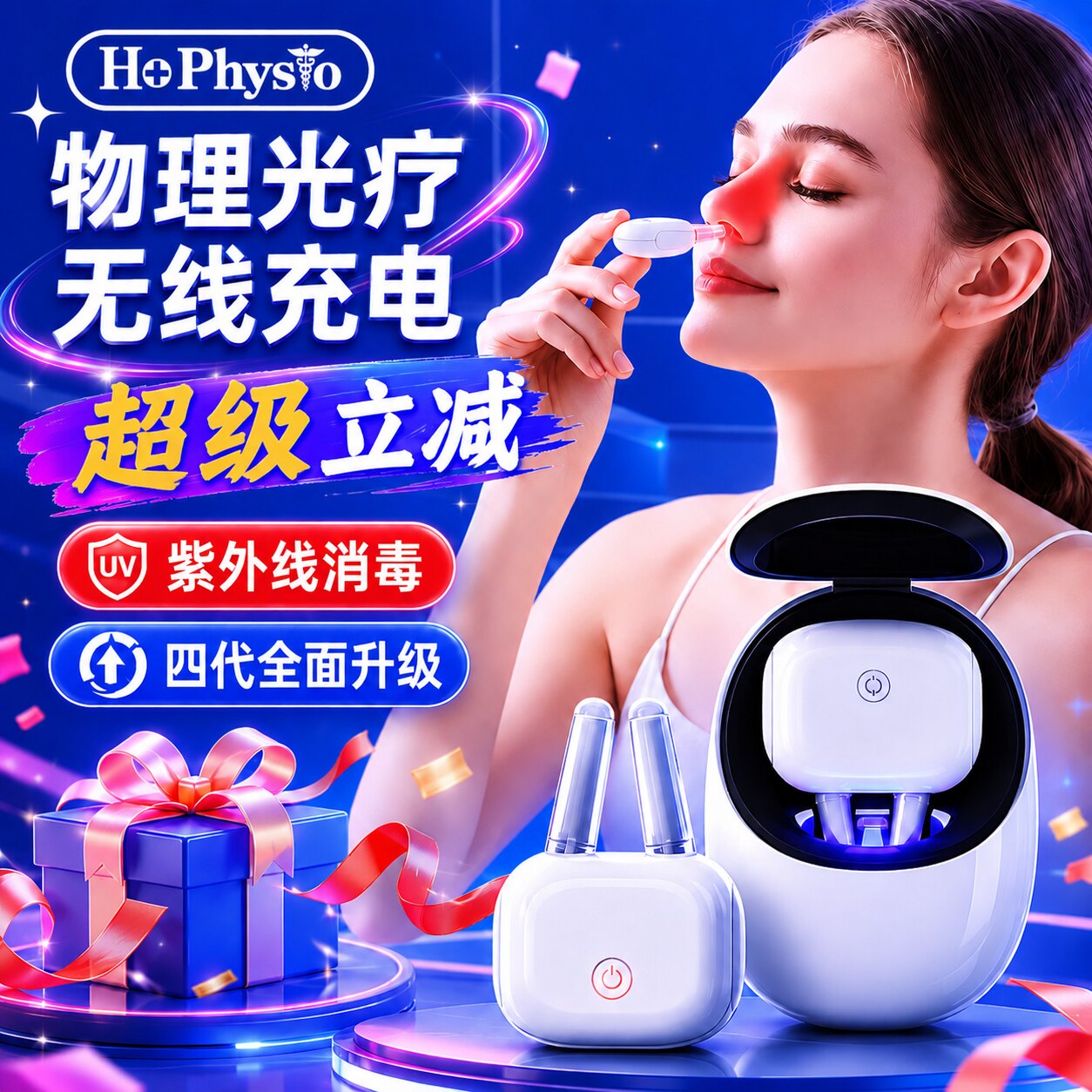 何浩明鼻炎治疗仪物理治疗不依赖