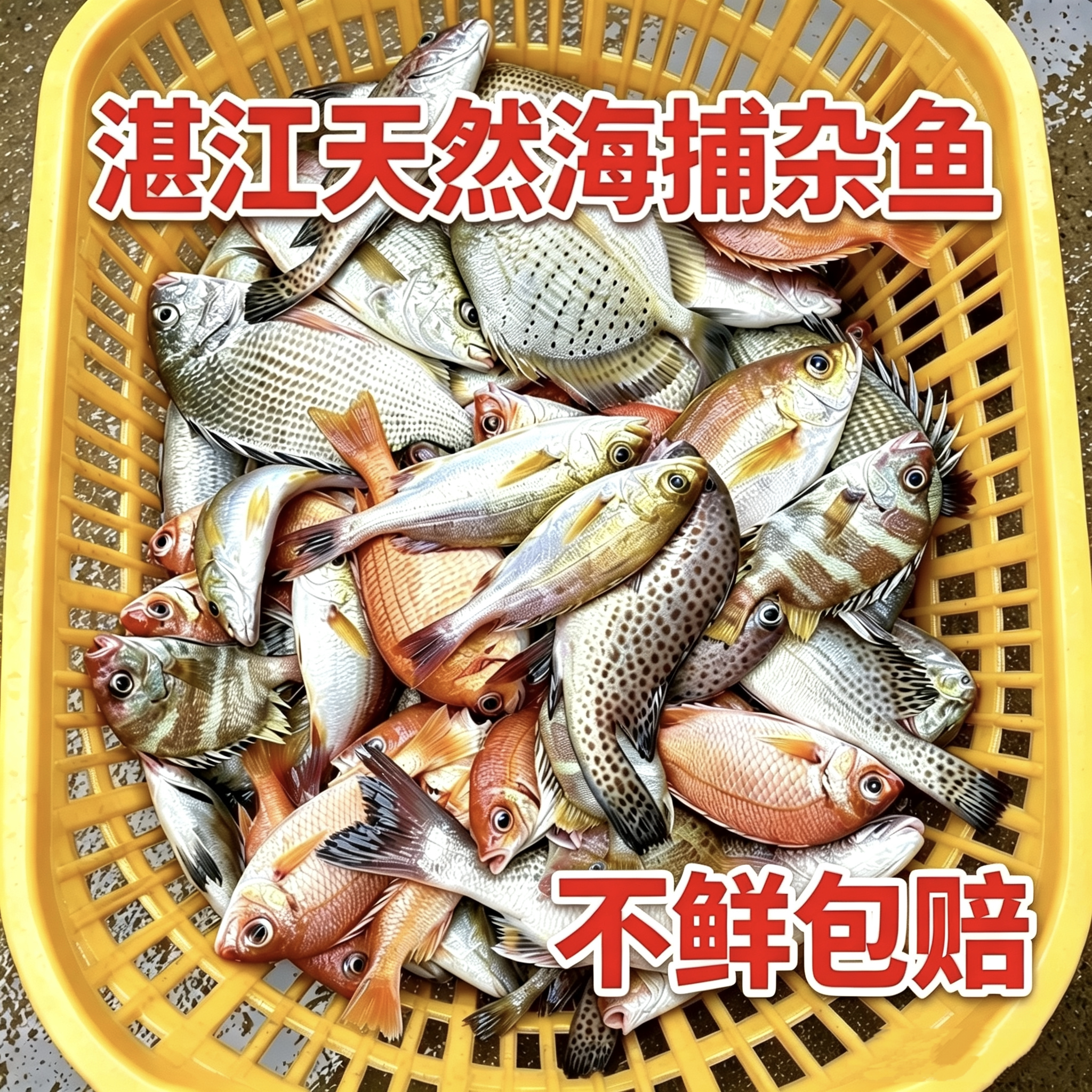 湛江鲜活现捕海杂鱼孕婴营养