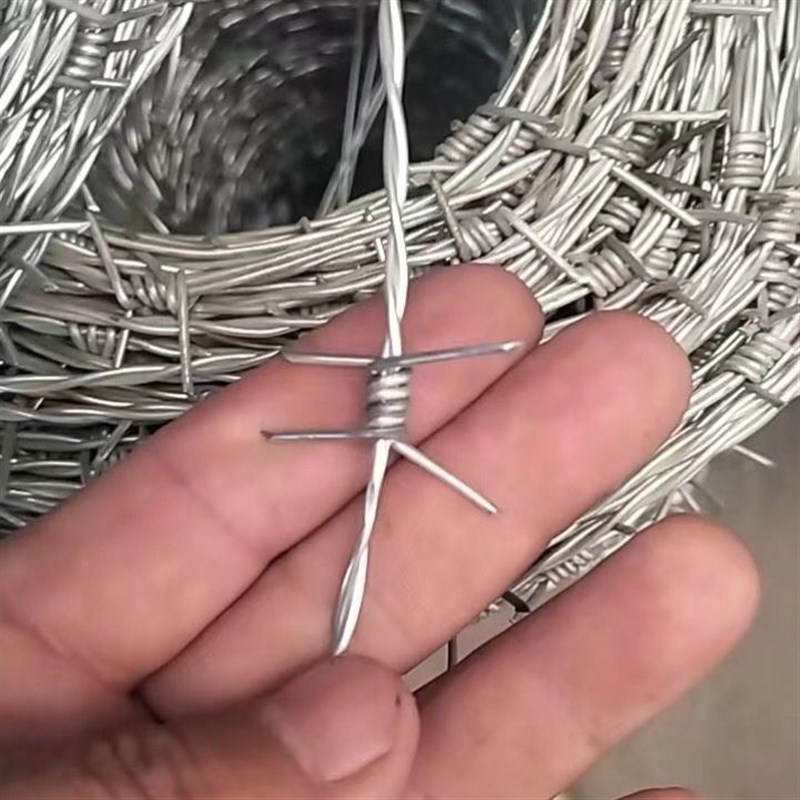 速发防盗防爬刺铁线热镀锌钢丝刺绳铁丝网围栏丝刺铁带铁蒺藜防贼