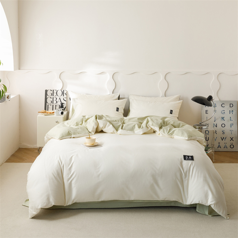 速发全棉洗水棉全棉床笠床上肤4裸感亲品四件套